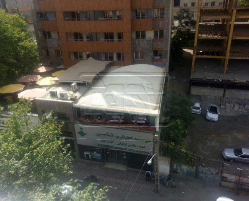 Fixed Parking Canopy Moghaddas Ardebili Restaurant