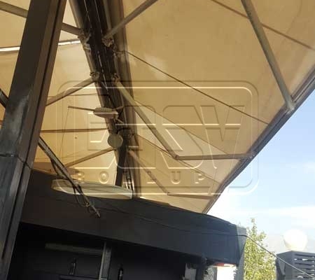 Double-Side Retractable Awning