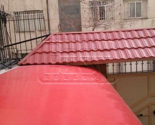 Fixed Parking Canopy Tehran
