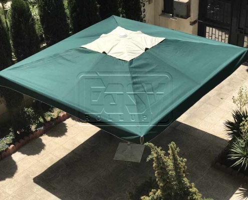 پروژه سایبان چتری ثابت تهران