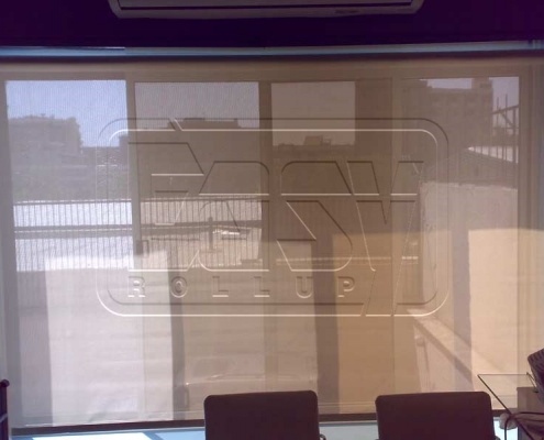 Interior Roll-up Curtain Secco iran Office Project